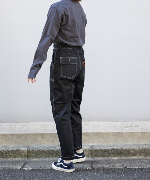 「UNIVERSAL OVERALL」 パンツ M ブラック レディース_画像7