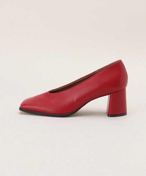 「GRISE」 パンプス 24cm レッド レディース_画像2