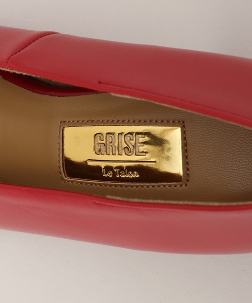 「GRISE」 パンプス 24cm レッド レディース_画像8