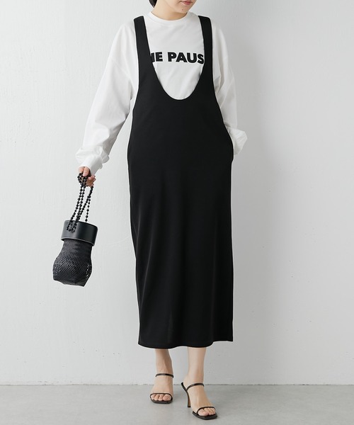 Whim Gazette（ウィム ガゼット） 「THE PAUSE」サロペットスカート