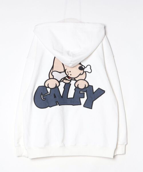 ガルフィー ばーばの切り貼り リメイクパーカー GALFY（ガルフィー） パーカー 「GALFY/ガルフィー」ばーばの切り貼り