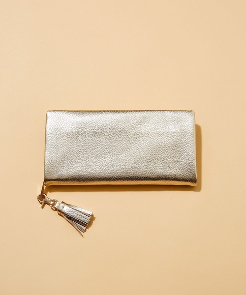 GUCCI（グッチ） マイクログッチシマ ラウンドファスナー 長財布