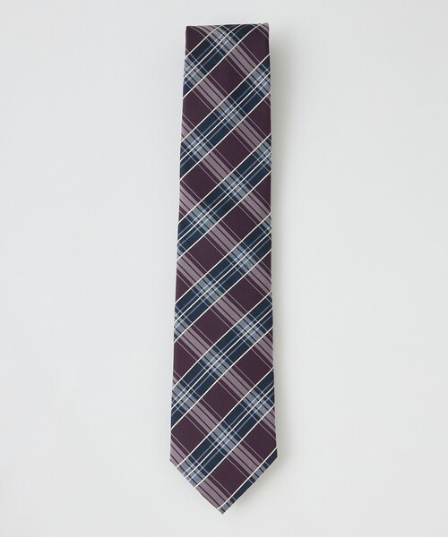 BLACK LABEL CRESTBRIDGE チェック柄 ネクタイ 美品 BLACK LABEL CRESTBRIDGE（ブラックレーベル クレストブリッジ