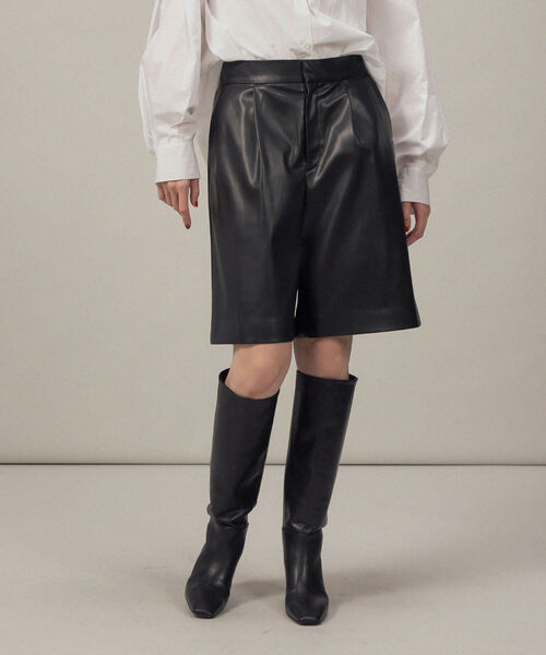 「NOLLEY'S Sophi」 ハーフパンツ 38 ブラウン レディース_画像7