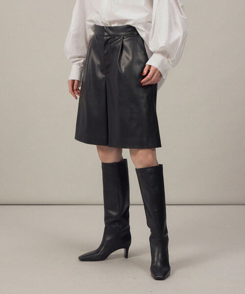 「NOLLEY'S Sophi」 ハーフパンツ 38 ブラウン レディース_画像8