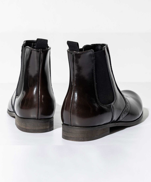 「AKM Contemporary」 ブーツ 26 ダークブラウン メンズ_画像3