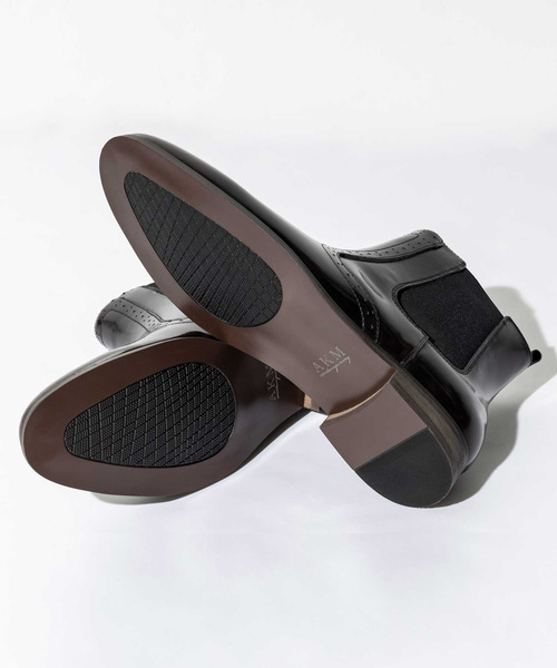 「AKM Contemporary」 ブーツ 26 ダークブラウン メンズ_画像4