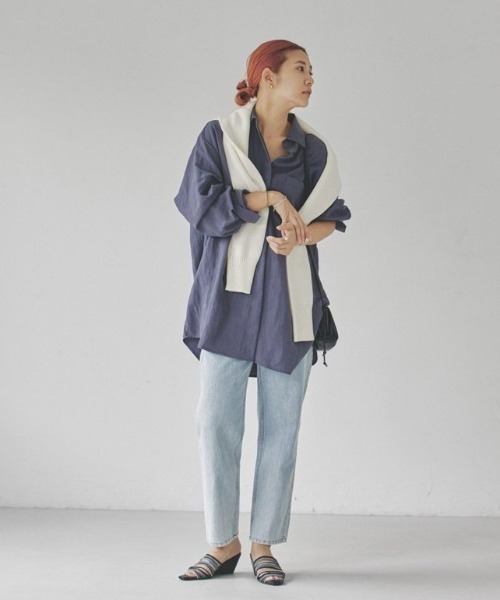 TODAYFUL 「TODAYFUL」 長袖シャツ FREE インディゴブルー レディース