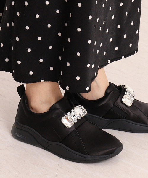 「+diana」 シューズ 23.5cm シルバー レディース_画像6