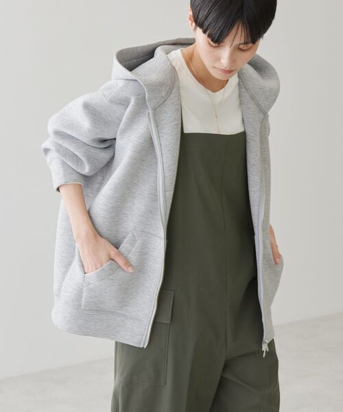 「AMERICAN HOLIC」 プルオーバーパーカー M ブラック レディース_画像3