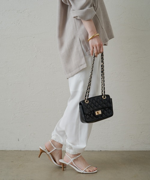 「LOUNGEDRESS」 カーゴパンツ MEDIUM カーキ レディース_画像4