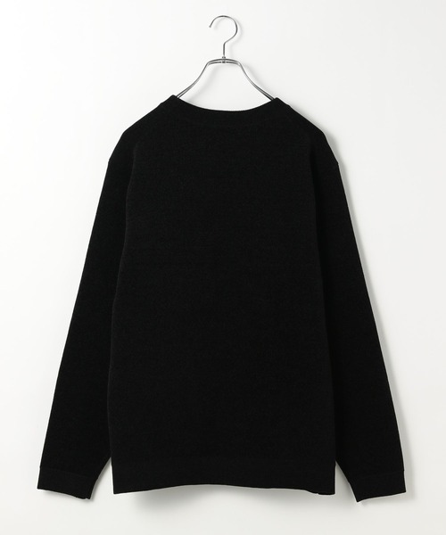 「GLOBAL WORK」 長袖ニット LARGE グレイッシュベージュ メンズ_画像6