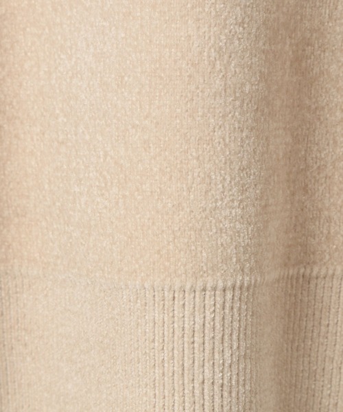 「GLOBAL WORK」 長袖ニット LARGE グレイッシュベージュ メンズ_画像8