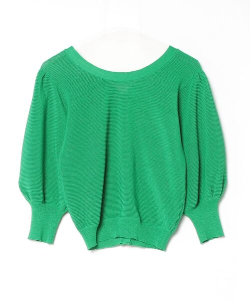 「SLY」 ニットカーディガン FREE グリーン レディース_画像2