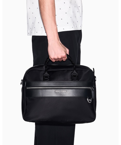 ARMANI EXCHANGE ドラムバッグ 「A|X アルマーニ エクスチェンジ」AX