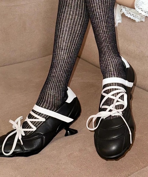 「ANOTHER S」 シューズ 39 シルバー レディース_画像2