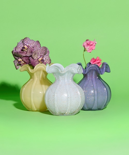 花瓶 Casselini HOME(キャセリーニ ホーム)ガラスフラワーベースBK_5