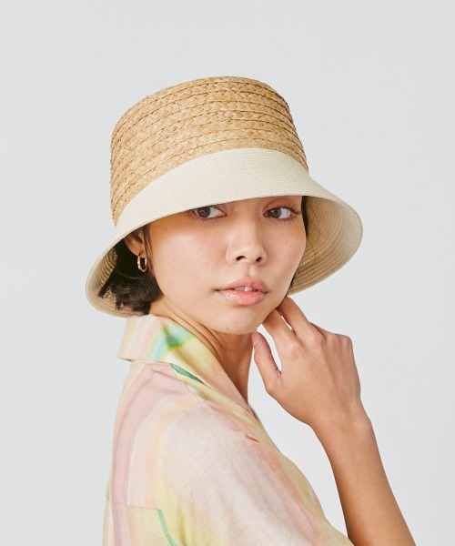 「Chapeau d' O」 ハット M/57.5cm ホワイト レディース_画像3