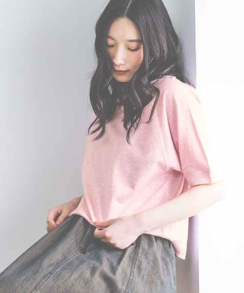 niko and…（ニコアンド） tシャツ ラグランミニ裏毛プルオーバー