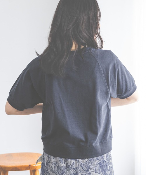 niko and…（ニコアンド） tシャツ ラグランミニ裏毛プルオーバー