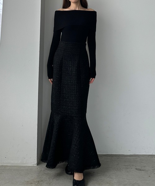 「Louere」 スカート X-LARGE ブラック系その他 レディース_画像2