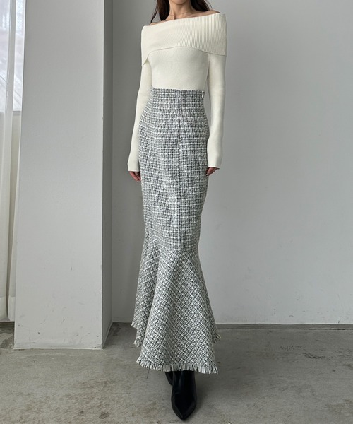 「Louere」 スカート X-LARGE ブラック系その他 レディース_画像6