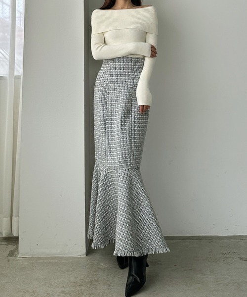 「Louere」 スカート X-LARGE ブラック系その他 レディース_画像7