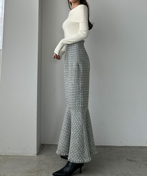 「Louere」 スカート X-LARGE ブラック系その他 レディース_画像8