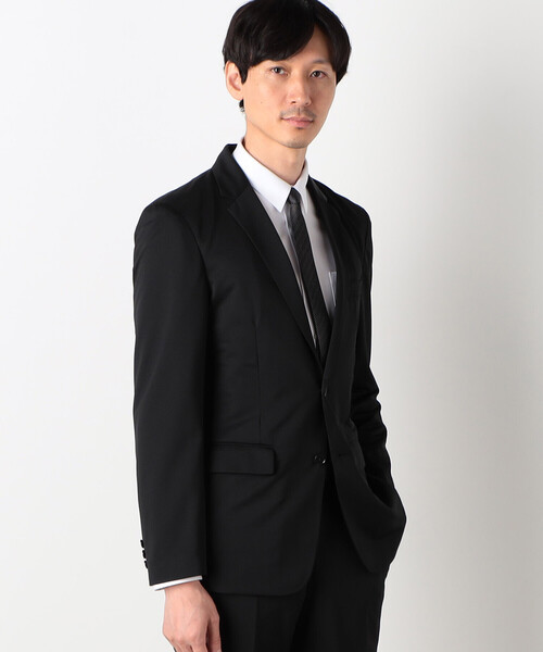 「COMME CA ISM」 スーツ MEDIUM ネイビー メンズ_2