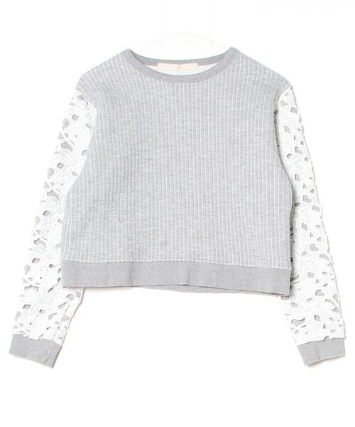 「Khaju」 スウェットカットソー - グレー レディース | Khaju