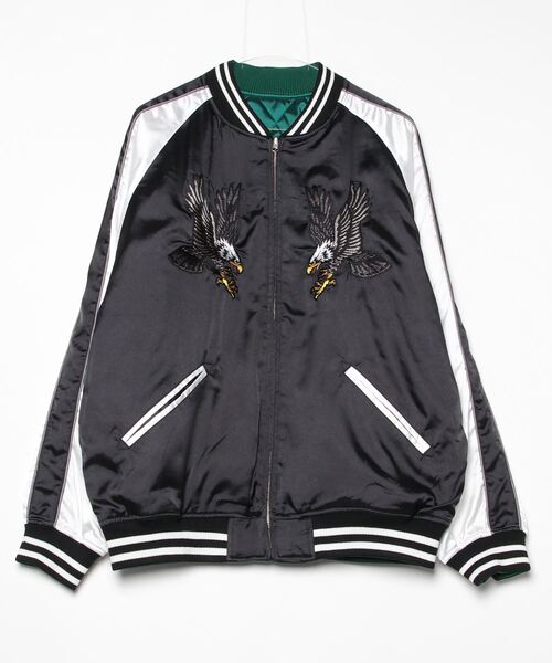 「XLARGE」 スカジャン S ブラック メンズ_画像2
