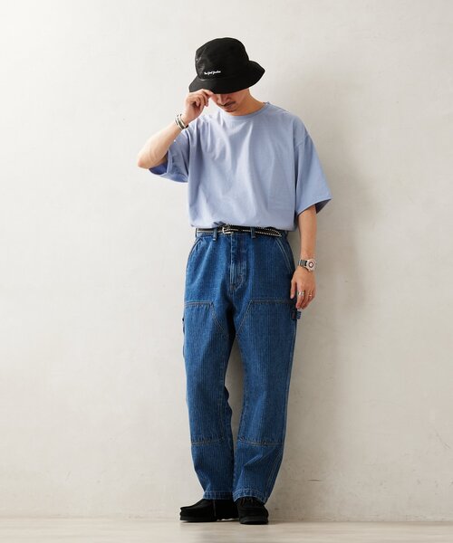「JOURNAL STANDARD relume」 デニムパンツ LARGE ブルー系その他 メンズ_画像2