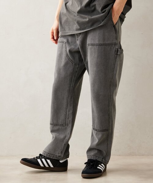 「JOURNAL STANDARD relume」 デニムパンツ LARGE ブルー系その他 メンズ_画像4