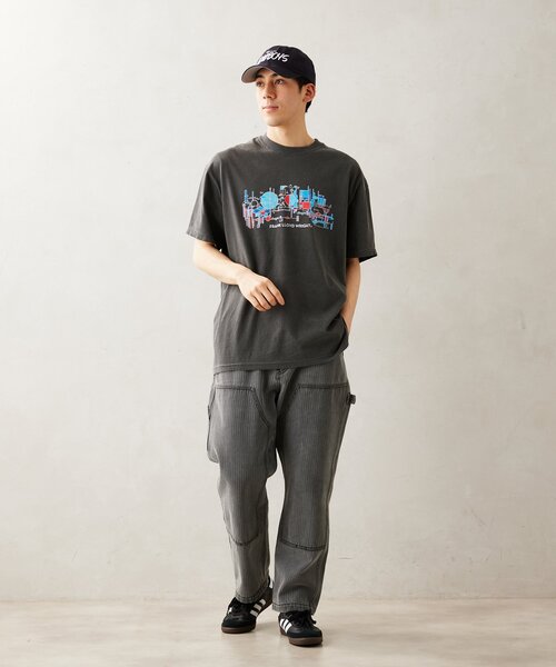 「JOURNAL STANDARD relume」 デニムパンツ LARGE ブルー系その他 メンズ_画像5