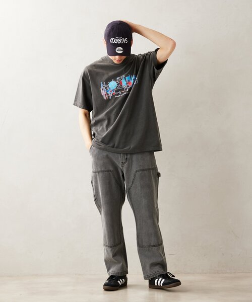 「JOURNAL STANDARD relume」 デニムパンツ LARGE ブルー系その他 メンズ_画像7