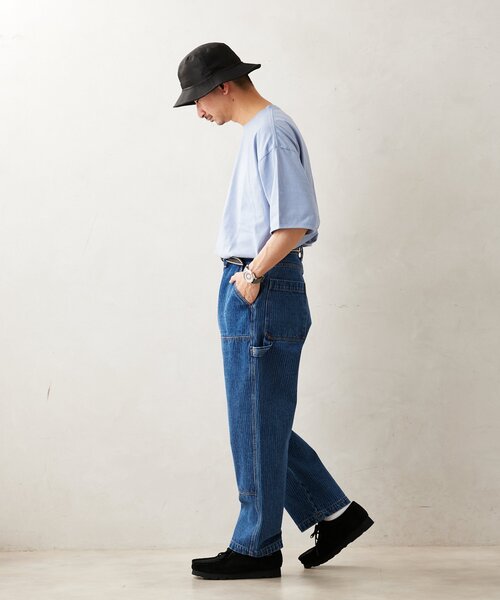 「JOURNAL STANDARD relume」 デニムパンツ LARGE ブルー系その他 メンズ_画像8