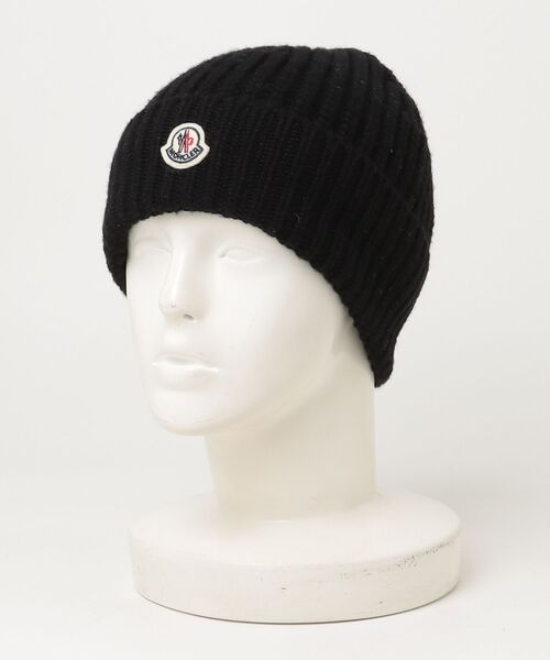 S*y様 Moncler ブラックニット帽 ユニセックス MONCLER（モンクレール） ニットキャップ UNI ブラック レディース