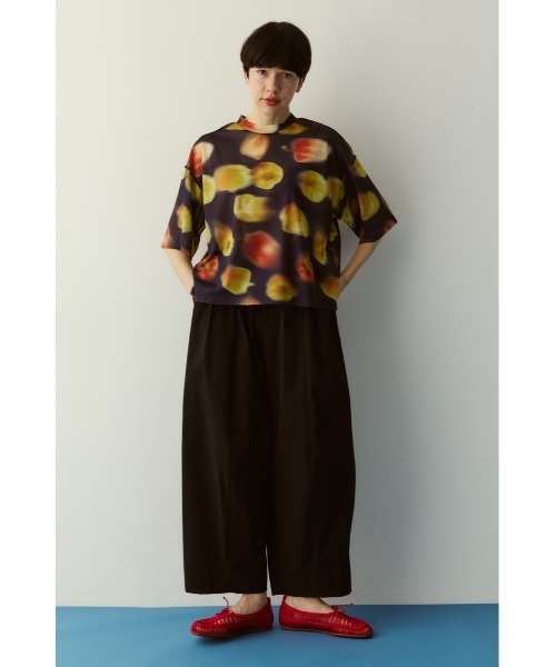 HeRIN.CYE tシャツ Paprika pattern tops パプリカパターントップス