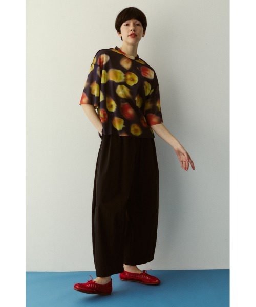 HeRIN.CYE tシャツ Paprika pattern tops パプリカパターントップス