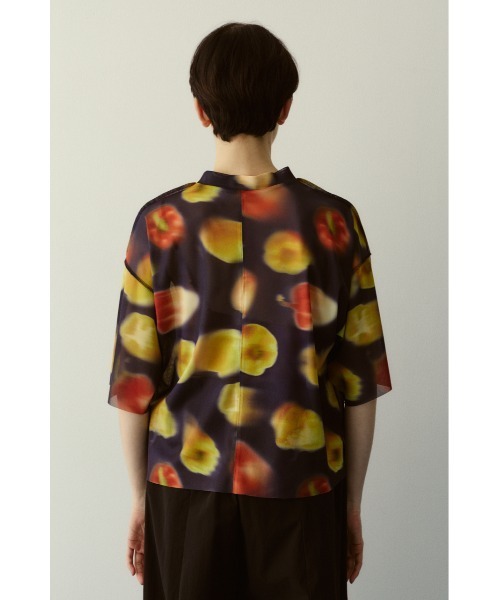 HeRIN.CYE tシャツ Paprika pattern tops パプリカパターントップス
