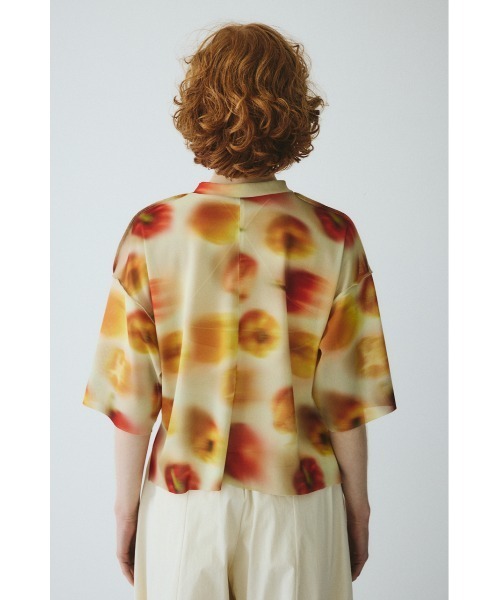 HeRIN.CYE tシャツ Paprika pattern tops パプリカパターントップス