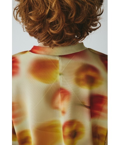 HeRIN.CYE tシャツ Paprika pattern tops パプリカパターントップス