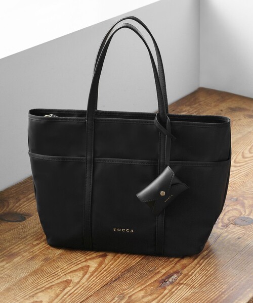 TOCCA（トッカ） トートバッグ T-LETTERA NYLON BAG ナイロンバッグ