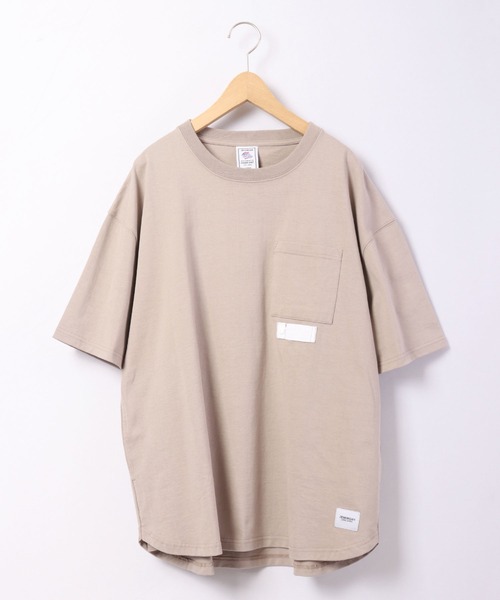 「JEMORGAN」 半袖Tシャツ X-LARGE グレイッシュベージュ メンズ_画像7