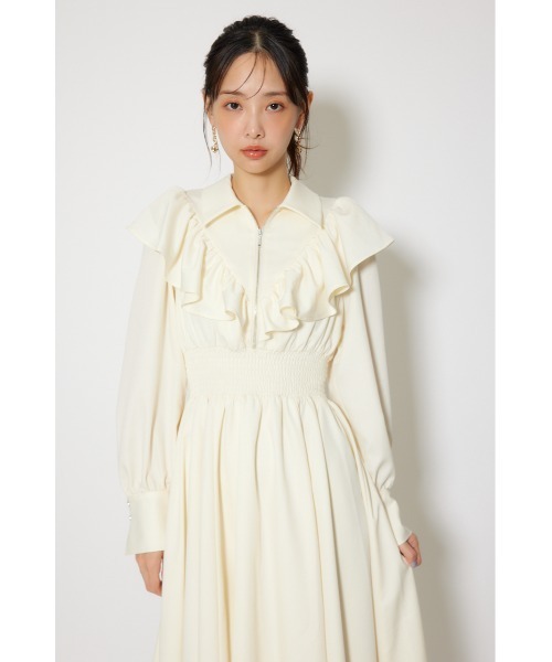 rienda（リエンダ） シャツワンピース SMALL ライトブルー レディース