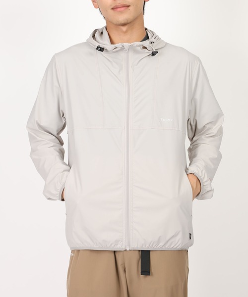 S'more ナイロンジャケット Nylon UV protective jacket メンズ