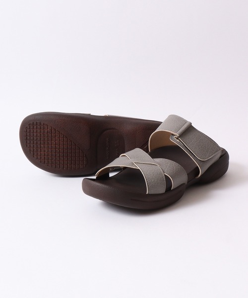 「Re:getA」 サンダル 3L ブラック メンズ_画像7