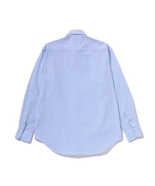 ブラウス シャツ COLLEGE STRIPE SHIRT レディースの画像