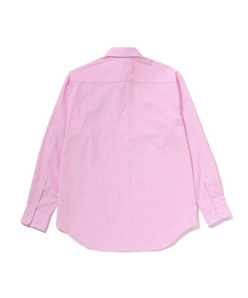 ブラウス シャツ COLLEGE STRIPE SHIRT レディースの画像