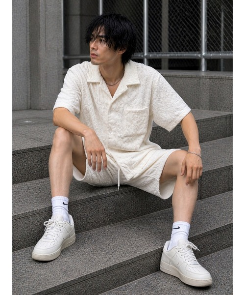 CERCA シャツ 半袖 「Bls」 「ZM」「Bling Leads」パイル生地 半袖